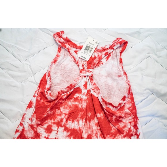 Freeze | No Thank You Graphic Tank Top, Red, Sz L - Picture 6 of 6